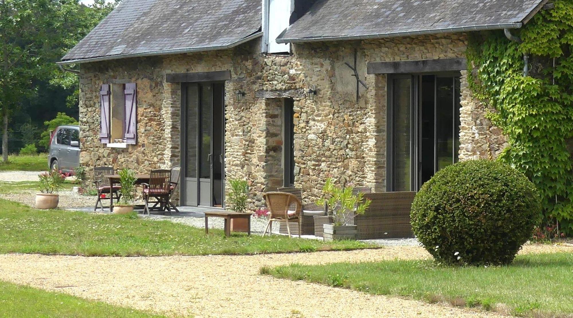 Bed and Breakfast La Petite Lande Ménil Esterno foto