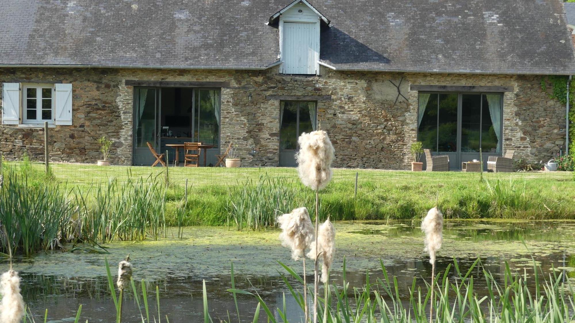 Bed and Breakfast La Petite Lande Ménil Esterno foto