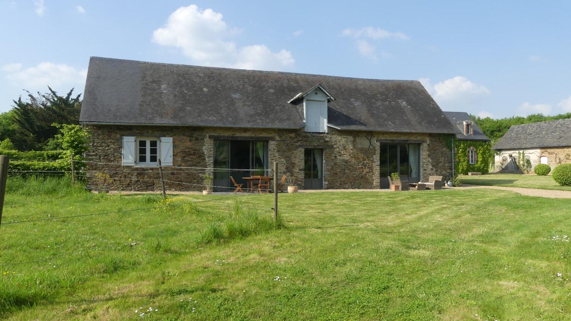 Bed and Breakfast La Petite Lande Ménil Esterno foto